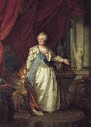 unknow artist Portrat der Kaiserin Katharina II oil painting on canvas
